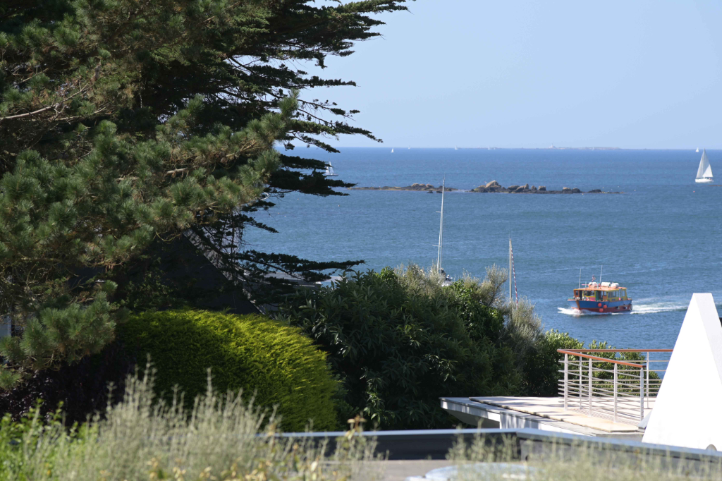 A vendre à Concarneau maison avec vue mer dans un quartie...