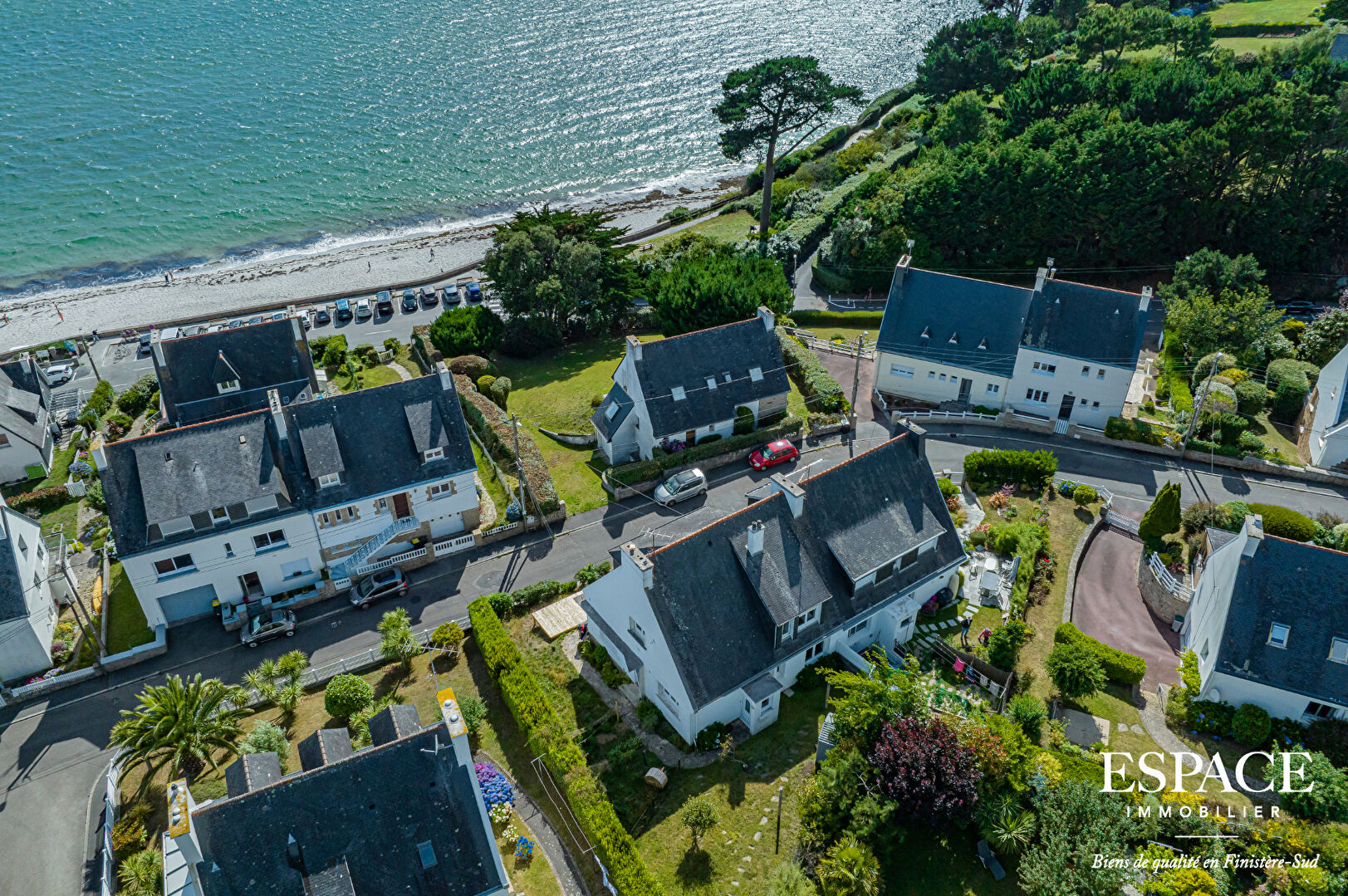 Concarneau à 100 m de la grande plage des Sables Blancs m...