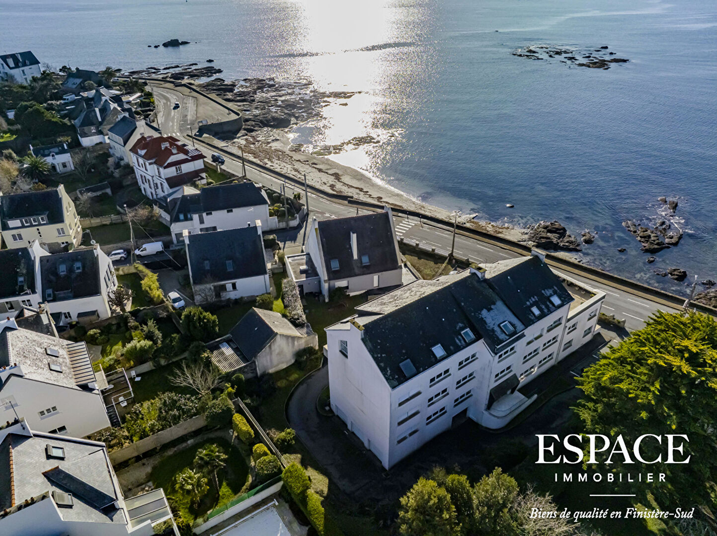 Concarneau face à la mer appartement 3 pièces de 74 m²