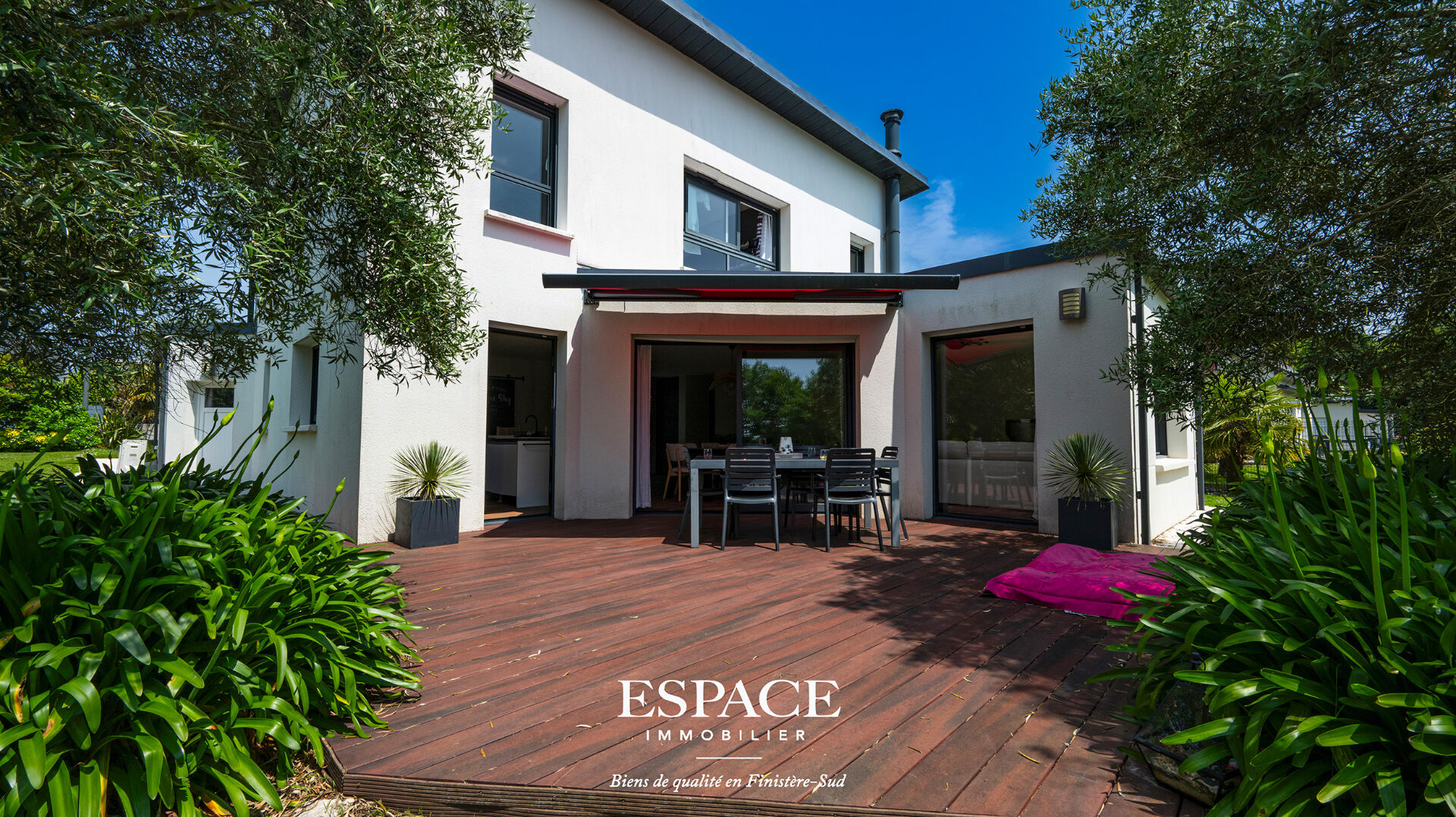 A vendre à  Quimper / Ergué-Gabéric maison contemporain...