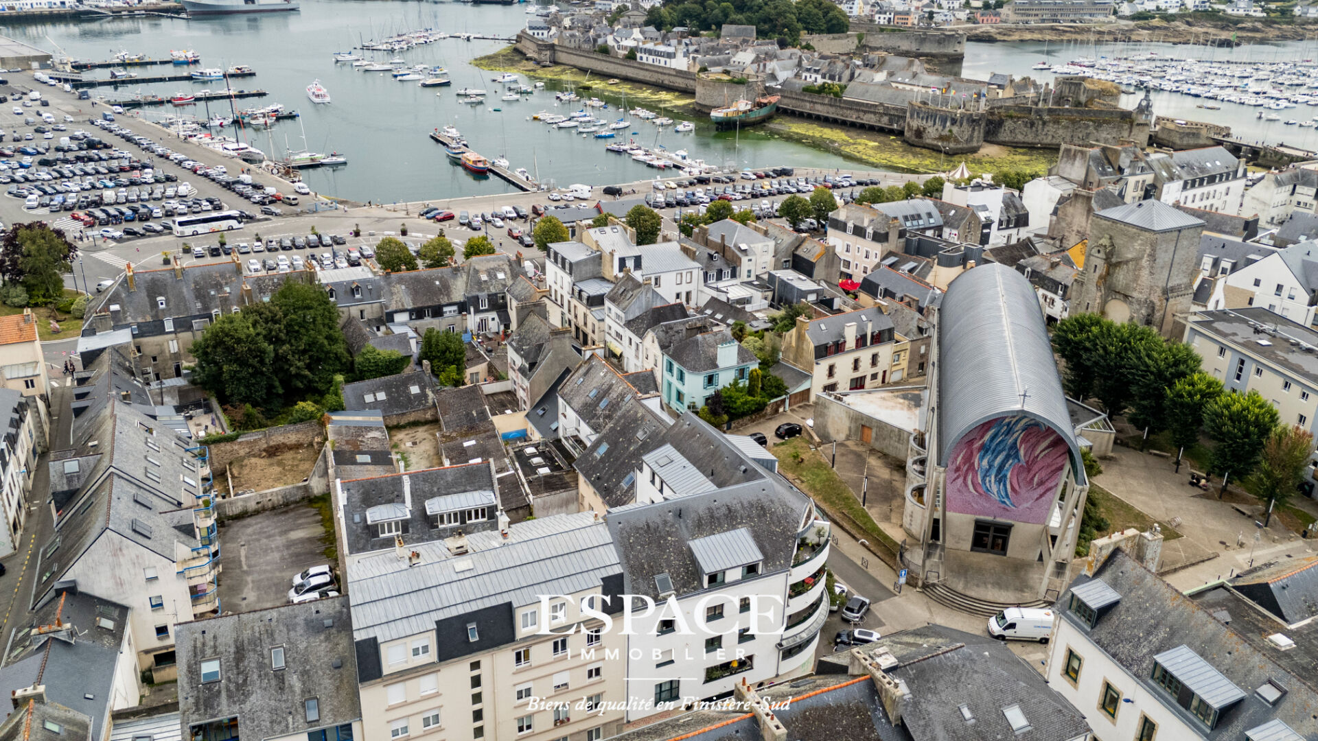 A vendre à Concarneau coeur de ville - appartement 4 piè...